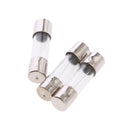 50pcs 5x20mm Quick Blow Glass Tube Fuse Assorted Kit Amp 0.25A 0.3A 0.5A 0.75A 1A 2.5A 3A 4A 6A 6.3A, 5pcs for Each Amp