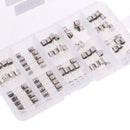 50pcs 5x20mm Quick Blow Glass Tube Fuse Assorted Kit Amp 0.25A 0.3A 0.5A 0.75A 1A 2.5A 3A 4A 6A 6.3A, 5pcs for Each Amp