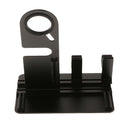 Charging Stand Mount Docking Station Stock Holder for Apple Watch Both 38mm & 42mm, Aircraft Aluminum Build Stand iPhone iPad black