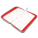 80Disc CD DVD VCD Album Wallet Holder Carry Bag Case For Media Storage Red