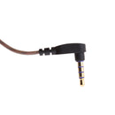 Hi-Fi Sports Headphones with Super Bass and Noise Isolating Black with Mic