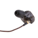 Hi-Fi Sports Headphones with Super Bass and Noise Isolating Black with Mic