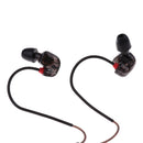 Hi-Fi Sports Headphones with Super Bass and Noise Isolating Standard Edition Black