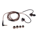 Hi-Fi Sports Headphones with Super Bass and Noise Isolating Standard Edition Black