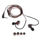 Hi-Fi Sports Headphones with Super Bass and Noise Isolating Standard Edition Black