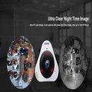 Escam Q8 360 Degree Fisheye Panoranic 960P HD H.264 Wifi Wireless Infrared IP Camera with Two Way Audio, Night Vision, Motion Detection and TF Card Slot EU Plug Black