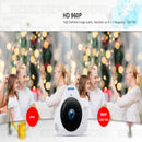 Escam Q8 360 Degree Fisheye Panoranic 960P HD H.264 Wifi Wireless Infrared IP Camera with Two Way Audio, Night Vision, Motion Detection and TF Card Slot EU Plug White