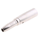 2 Pack XLR 3-Pin Male to 1/4" 6.35mm Mono Female Jack Audio Mic Adapter