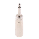 2 Pack XLR 3-Pin Male to 1/4" 6.35mm Mono Male Jack Audio Mic Adapter