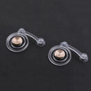 Mobile Game Joystick Phone Game Controller Handle for Phone Pad Tablets gold