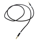 Long AUX Cable [3ft/1m - Copper Shell, Hi-Fi Sound Quality] - 3.5mm Audio Cable / Auxiliary Cable / Aux Cord for Car Stereos, Beats Series, Sony Series, iPod, iPhone and More Black