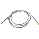 Long AUX Cable [3ft/1m - Copper Shell, Hi-Fi Sound Quality] - 3.5mm Audio Cable / Auxiliary Cable / Aux Cord for Car Stereos, Beats Series, Sony Series, iPod, iPhone and More White