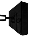 Outdoor TV Cover, Durable Weatherproof Protector, Designed for 60"- 65" LCD, LED and Plasma Screen TV with Remote Controller Pocket, Fits Most Stands and Standard Wall Mounts(Black)