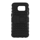 Dual Layer Shockproof TPU + PC Case Cover Stand for Samsung Galaxy S7 Edge Black