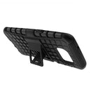 Dual Layer Shockproof TPU + PC Case Cover Stand for Samsung Galaxy S7 Edge Black