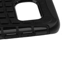 Dual Layer Shockproof TPU + PC Case Cover Stand for Samsung Galaxy S7 Edge Black