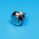 16mm Round Waterproof Momentary Type Stainless Steel Metal Push Button Switch 250V 3A 1NO SPST