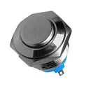 16mm Round Waterproof Momentary Type Stainless Steel Metal Push Button Switch 250V 3A 1NO SPST