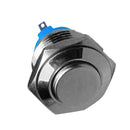 16mm Round Waterproof Momentary Type Stainless Steel Metal Push Button Switch 250V 3A 1NO SPST