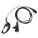 2 PIN PTT MIC Headphone Headset Earpiece for Baofeng UV-5R Kenwood Wouxun Radio
