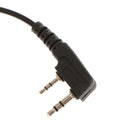 2 PIN PTT MIC Headphone Headset Earpiece for Baofeng UV-5R Kenwood Wouxun Radio