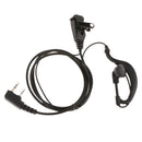 2 PIN PTT MIC Headphone Headset Earpiece for Baofeng UV-5R Kenwood Wouxun Radio