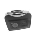 Portable USB Cassette Tape to MP3 Converter Stereo Audio Music Player into USB Flash Drive Color Black