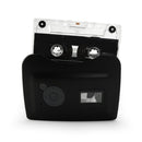 Portable USB Cassette Tape to MP3 Converter Stereo Audio Music Player into USB Flash Drive Color Black