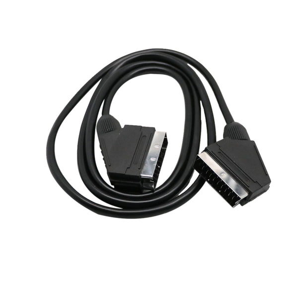 Scart Cable 21-pin 1.5m TV DVD VCR Audio Video Lead Fully Wired Male to male