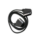 Scart Cable 21-pin 1.5m TV DVD VCR Audio Video Lead Fully Wired Male to male