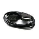 Scart Cable 21-pin 1.5m TV DVD VCR Audio Video Lead Fully Wired Male to male