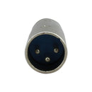 3 Pin XLR Male Socket to Male RCA Phono Socket Mic Mixer Audio Adapter
