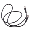 1m/3.28ft BNC Video Power Cable Security Camera Cable for Surveillance DVR System Installation, with Coaxial Connector