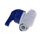 Inline Tap 1/4"OD POM Ball Valve Quick Connect Switch for Water Purifier