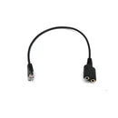 RJ9 Male Plug to 2 Port 3.5mm Female Phone Headset Audio Adapter Cable for for Avaya Yealink Phones 25cm