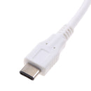 USB 3.1 Type C to Micro B Male Cable Converter Hard Disk Drives Cable White