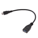 USB Type C to USB 3.0 Type A Female Adapter Cable On The Go OTG Host Cable