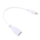 USB Type C to USB 3.0 Female Adapter Cable On The Go OTG Host Cable White