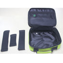 Electronics Accessories Travel Gear Organizer Case, Portable Universal External Batteries Hard Drives Cables Cosmetics Kit Bag Green