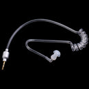 3.5mm Surveillance Security Earpiece with Transparent Acoustic Coil Tube For Two-Way Radios GP140, GP320, GP328, GP329, GP338, GP339, GP340, GP360, GP380, GP640, GP680, GP1280