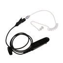3.5mm Surveillance Security Earpiece with Transparent Acoustic Coil Tube For Two-Way Radios GP140, GP320, GP328, GP329, GP338, GP339, GP340, GP360, GP380, GP640, GP680, GP1280