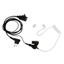 Surveillance Security Earbuds with Transparent Acoustic Coil Tube For Two-Way Radios VHF / UHF Spirit, Spirit Pro, Spirit Pro+, Spirit HP 10, CT150, CT250, CT450, CT450LS