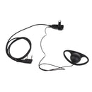 Two-Way Radio Earpiece Headset Walkie Talkie Headset Intercom Headphones