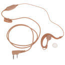 Two Way Radio Earpiece, 2Pin G Shape PTT Security Headset Earphone for Baofeng Kenwood WEIERWEI Walkie Talkie