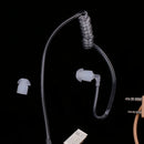 2-Pin Air Acoustic Tube Earpiece with Microphone For Kenwood Baofeng