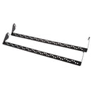 Cat 6 Pro Patch Panel, Unsheilded 48 Port Rackmount RJ45 19 Inch 2U Network Patch Panel Bracket