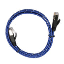 Ethernet Cable,CAT7 LAN Network Cable RJ45 High Speed Patch Cord Gold Plated Lead for Switch/Router/Modem/Patch Panel 1m