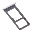 SIM Ca Single SIM Card Tray & Micro SD Card Slot Holder Container For Galaxy S8 S8+ Plus Pink