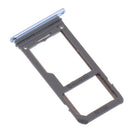 Single SIM Card Tray & Micro SD Card Slot Holder Container For Galaxy S8 S8+ Plus Blue