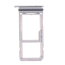 SIM Card +Micro SD Card Reader Holder Slot Tray Frame Repair Kit for Samsung Galaxy S8 S8+ S8 Plus Silver